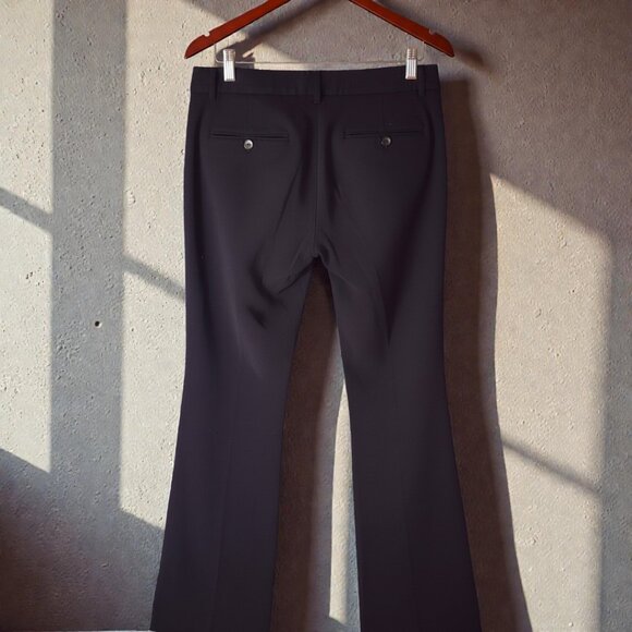 Express Design Studio Black Trousers | Size 2R | Office Classic Bootcut - Picture 3 of 7